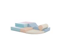 Ensemble blocs roulade pastel clair