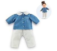 Ensemble blouse & pantalon rayé pour poupée ma corolle multicolore TU