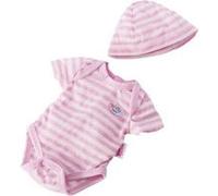 Ensemble body et bonnet raye pour poupon baby born 43 cm (ref.za02) G