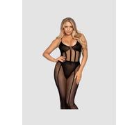Ensemble Body & Jupe 86967 Résille Noir