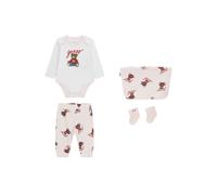 Ensemble body pantalon et chaussettes bébé Guess Rose 0/3 mois