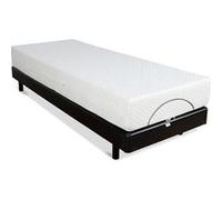 LITERIE - Ensemble BODYSOFT 80x190 cm - Sommier électrique + Matelas Mémoire de forme