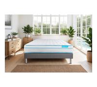 Ensemble BODYZONE+ 90x190 Ressorts ensachés, visco 5 zones Ultra épaisseur