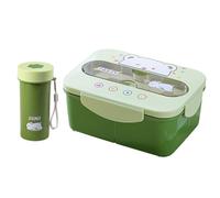 Ensemble boîte à déjeuner et tasse à eau pour 14 x 19 x 8 cm, 26 x 15 x 8 cm, boîte à déjeuner en plastique adaptée pour un usage quotidien, bon matériau, fabriquée à partir de plastique de qualité