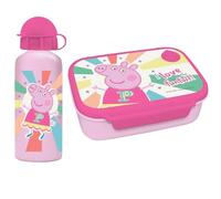 Ensemble boîte à déjeuner pour enfants - Boîte à sandwich et bouteille d'eau en aluminium de 500 ml - Ensemble repas de voyage scolaire, coffret cadeau, sans BPA