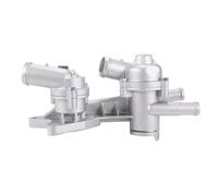 Ensemble Boîtier Thermostat Contrôleur Liquide Refroidissement Moteur Thermostat Amélioré 03C121111AK Compatible Avec VW Pour Golf 2003-2016 Pour Jetta 2010-2017 Pour Polo 2007-2014