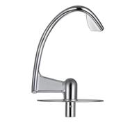 Ensemble bol mélangeur et crochet pétrisseur en acier inoxydable 304, compatible avec le robot de cuisine KLARSTEIN et le pétrin Klarstein Al-Saif 22A.