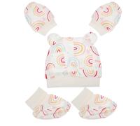 Ensemble Bonnet de Bébé -né en Coton, 1 Set Présent