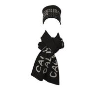 Ensemble bonnet + écharpe CK CALVIN KLEIN JEANS coffret cadeau écharpe et bonnet