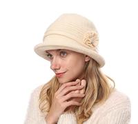 Ensemble bonnet et écharpe d'hiver extra large pour homme Hijabs Yémen Écharpe carrée pour prière d'hiver, beige, Taille unique