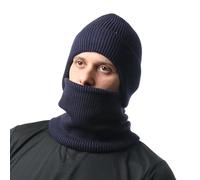 Ensemble Bonnet Et Écharpe en Tricot Unisexe pour Adolescents Adultes Pull en Fibre Acrylique Écharpe De Cou pour Temps Froid Accessoires d'hiver Essentiels