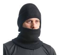 Ensemble Bonnet Et Écharpe en Tricot Unisexe pour Adolescents Adultes Pull en Fibre Acrylique Écharpe De Cou pour Temps Froid Accessoires d'hiver Essentiels