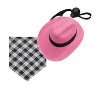 Ensemble bonnet et écharpe pour petit hamster, bandana pour animal de compagnie, costume d'Halloween pour hamster
