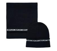 Ensemble bonnet et écharpe REPLAY - Homme - Chic - Dk night blue (bleu)