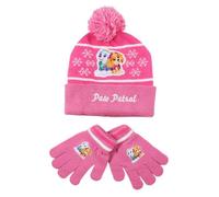 Ensemble Bonnet et Gants - ARLIS - Paw Patrol - Rose - 2 à 6 ans - 100% Acrylique Taille unique