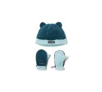 Ensemble bonnet et mitaines Columbia Rugged Ridge (Night Wave, Aqua Haze) Enfant O-S