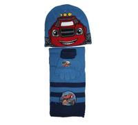 ensemble bonnet gants écharpe blaze et les monster machines bleu