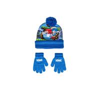 Ensemble Bonnet + Gants - Sonic multicolor TU