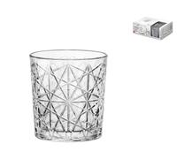 Ensemble Bormioli Rocco De 6 Verres En Verre Modèle Lounge Avec Capacité