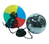 Ensemble boule à facettes et projecteur