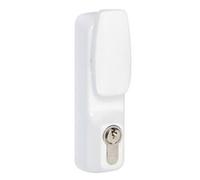 Ensemble bouton cylindre grand modèle anti-vandalisme - Blanc - 94012004T