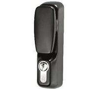 Ensemble bouton cylindre grand modèle ISEO antivandalisme - Noir - 94012005T Noir G