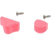 Ensemble : Bouton de commutation de feux de croisement et de clignotants 3D, rose - pour S51, S70, SR50, SR80 - MZ ETZ