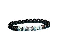 Ensemble Bracelet Mixte Pierre Naturelle Perles Malachite Oeil de Tigre Turquoise Combinaison, One Size, Acétate, Pas de pierre précieuse