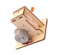 Ensemble Bricolage Générateur Manuel En Bois Jouet Éducatif Pour Enfant