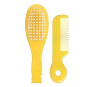 Ensemble brosse à cheveux doux et peigne à poils fins, brosse à cheveux pour bébé, brosse de massage pour le corps infantile, brosse de bain apaisante, équipement de voyage
