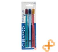 Ensemble Brosse À Dents CURAPROX CS 5460 Ultra Doux Col Ccagonal 3 Pièces