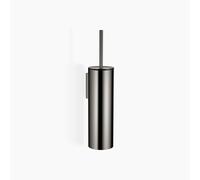 Ensemble brosse de toilette Dornbracht, modèle mural, tête de brosse noire, 83910979-19, Couleur: Chrome foncé