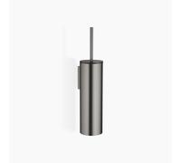 Ensemble brosse de toilette Dornbracht, modèle mural, tête de brosse noire, 83910979-99, Couleur: foncé Platine mat