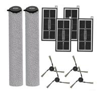 Ensemble brosse latérale et filtre avec rouleaux de balai à franges pour aspirateur MOVA S70 Roller S70 Ultra Roller S70 Pro