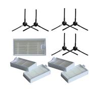 Ensemble brosse latérale et filtre, compatible avec Silvercrest SSR 3000 A1, accessoires pour aspirateur robot parties