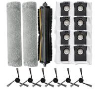 Ensemble brosse latérale principale et chiffon pour Mova Z5 Series avec sacs à poussière pour une expérience de nettoyage efficace (B)