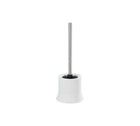 Ensemble brosse WC Basic - Blanc - D 14 x H 38 cm