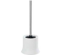 Ensemble brosse WC Basic - Blanc - D 14 x H 38 cm Blanc G