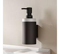 Ensemble brosse WC Hewi System 900 900.20.00060 DC noir mat, verre cristal, 200 ml