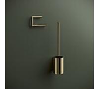 Ensemble de brosses WC Hewi System 900 900.20.00070CK, fixation murale, laiton poli