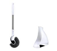 Ensemble brosse WC robuste et support pour économiser de l'espace pour un entretien facile et une utilisation longue durée de vie