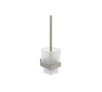 Ensemble brosse WC VILLEROY ET BOCH Elements - Striking Nickel Brossé