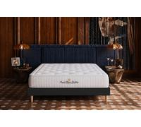 Ensemble matelas à mémoire de forme maxi épaisseur Buckingham 140x200 sommier KIT noir G