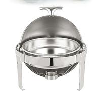 Ensemble Buffet Chauffant et réchaud - Ensemble Buffet Chauffant, Ensemble Buffet Chaud, marmite et récipient à Eau, Couvercle de Service pour événements Traiteur, fêtes et banquets (Bassin