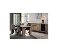 CARSON - Ensemble Buffet + Table Allongeable 180-230cm -
