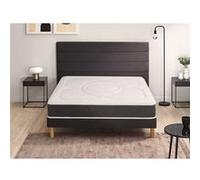 Ensemble Recovery + Sommier Confort Ferme 200x200 - Double Sommier