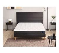 Ensemble Bultex Regular + Sommier Confort Ferme 140x190 Blanc