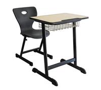 Ensemble Bureau Et Chaise for Enfants Réglables en Hauteur avec Rangement, Bac À Crayons Et Crochets - Idéal for La Maison, L'école Et Les Cours Particuliers