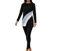 Ensemble Burkini 3 pièces, Grande Taille, Manches Longues, Pantalon, Bonnet, Modeste#Z