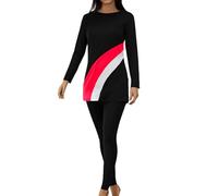 Ensemble Burkini 3 pièces, Grande Taille, Manches Longues, Pantalon, Bonnet, Modeste#Z